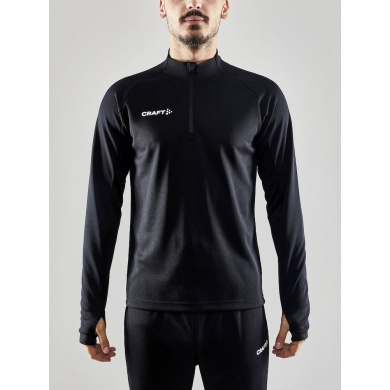 Craft Sport-Langarmshirt Evolve Halfzip - strapazierfähig, aus Stretchmaterial - schwarz Herren